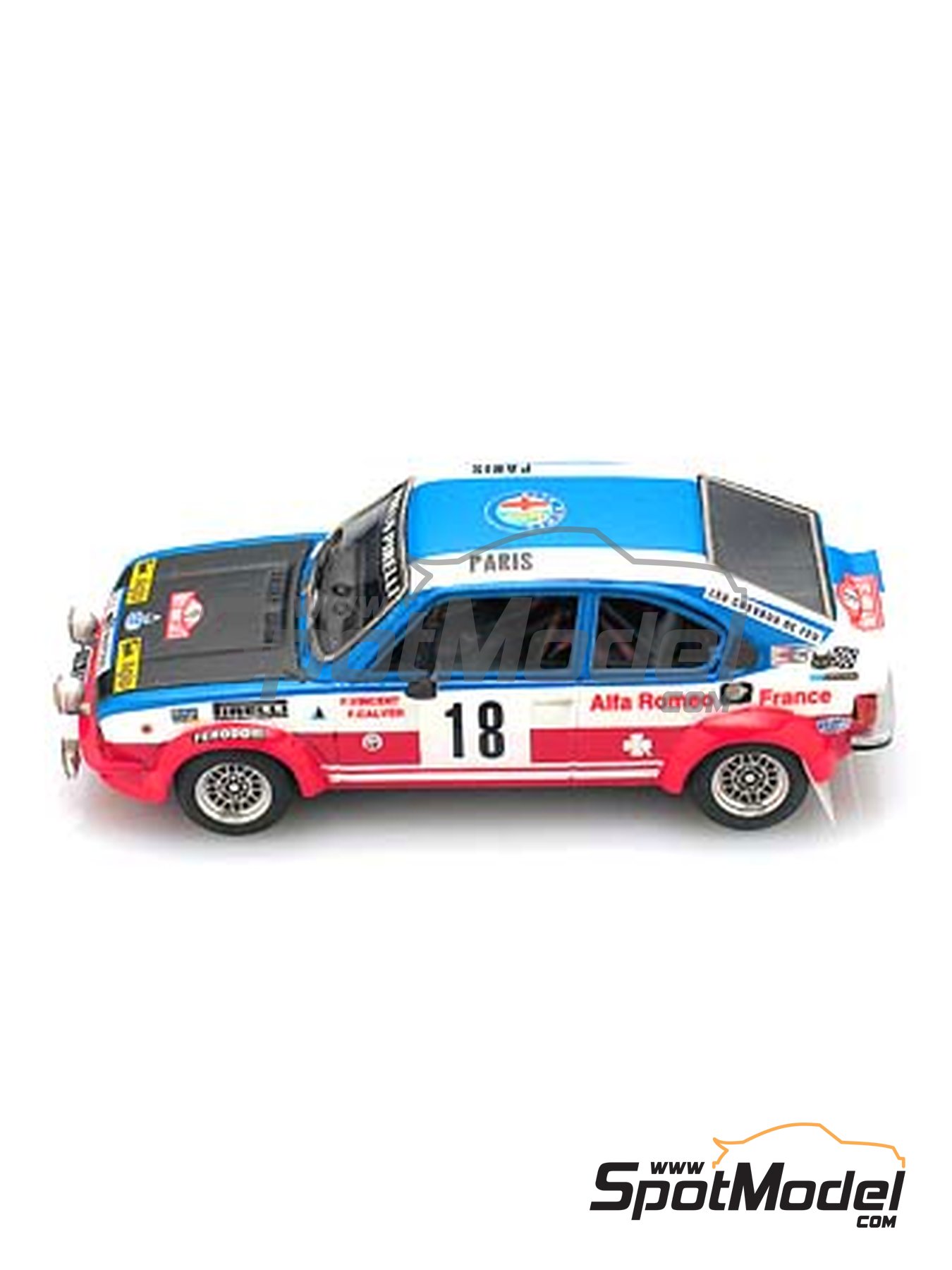 Polistil 1:43 - Coche A Escala - Ref. AE.49 Alfa Romeo Alfasud Rally Century Television
